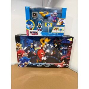 Jakks Sonic the Hedgehog Movie 3 Light Up Figure 4 Pack + 2 Bonus